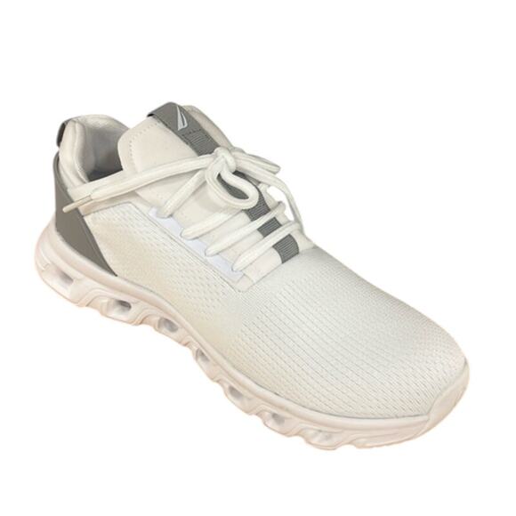 NWOB Nautica White Green Chiatica Performance Running Shoes Women's Size 10 - Picture 1 of 1